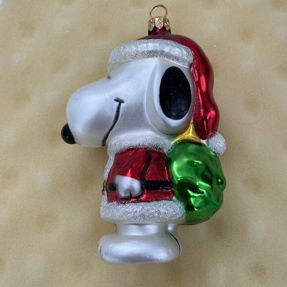 Peanuts 50th Anniv Ltd Ed Ornament Polonaise Kurt Adler Snoopy Charlie Brown - Picture 7 of 16